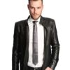 Black Leather Suit